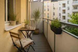 Kleinen Balkon gestalten